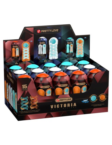 PRETTY LOVE - MASTURBATORE VICTORIA 15 PEZZI
