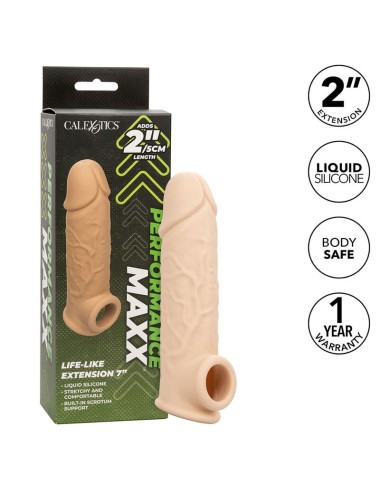 CALIFORNIA EXOTICS - PERFORMANCE MAXX LIFE-LIKE EXTENSION 7 PELLE CHIARA