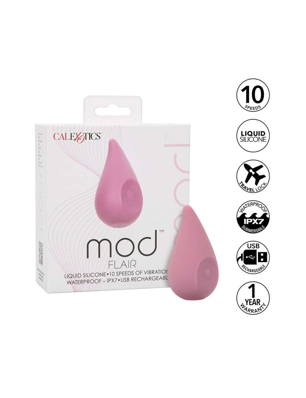 CALIFORNIA EXOTICS - MOD STIMOLATORE FLAIR ROSA