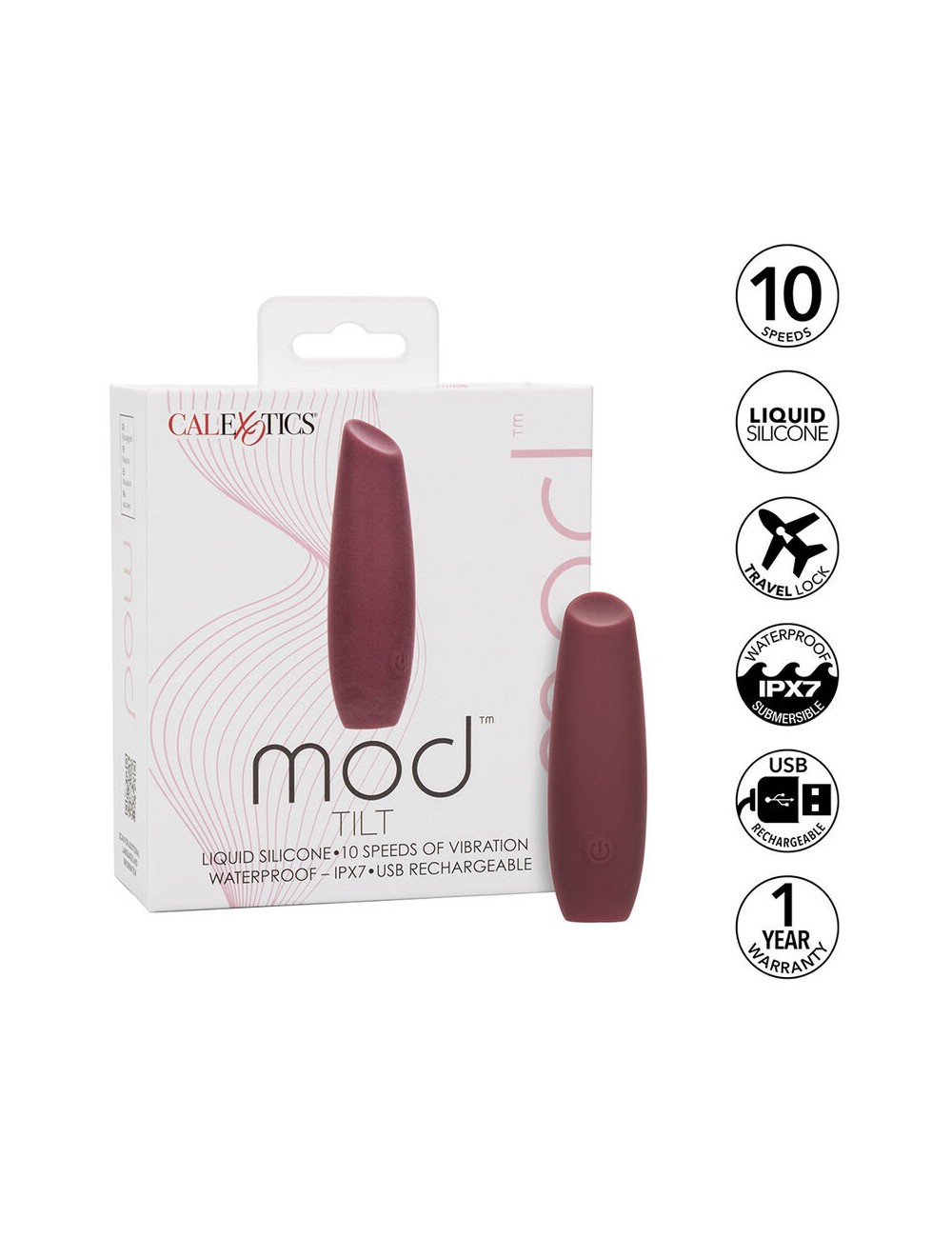 CALIFORNIA EXOTICS - STIMOLATORE TILT MOD ROSSO CALIFORNIA EXOTICS - STIMOLATORE TILT MOD ROSSO