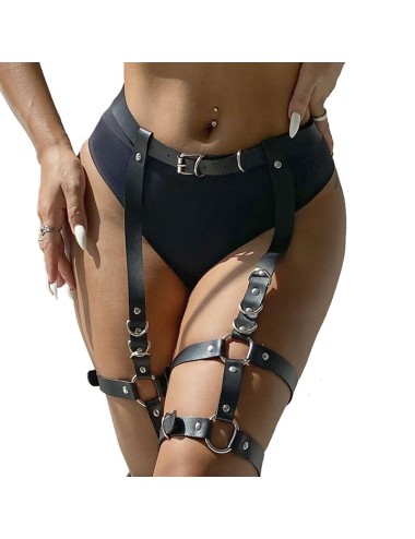 SUBBLIME - IMBRAGATURA CON ANELLI TAGLIA UNICA