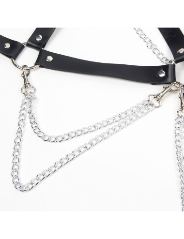 SUBBLIME - REGGISENO IMBRACATURA CON CATENA DETTAGLIO TAGLIA UNICA