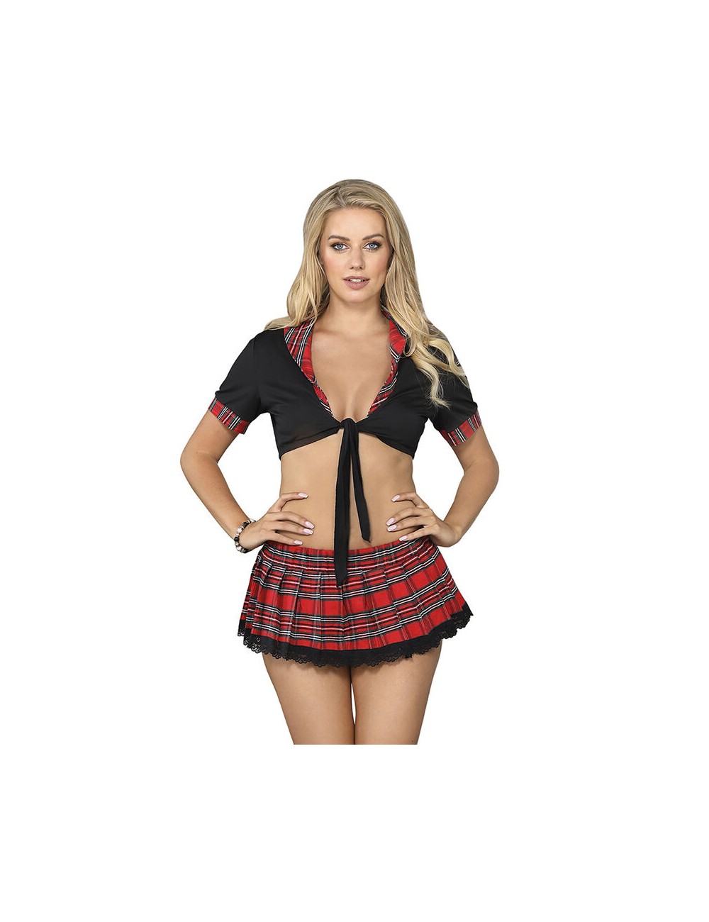 SUBBLIME - COSTUME SEXY DA SCUOLA CON TOP L/XL