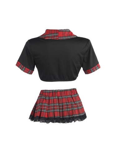 SUBBLIME - COSTUME SEXY DA SCUOLA CON TOP L/XL