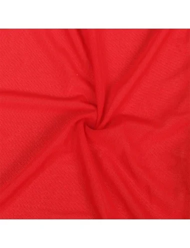 SUBBLIME - VESTAGLIA IN TESSUTO TRASPARENTE CON DETTAGLI IN PIZZO ROSSO S/M