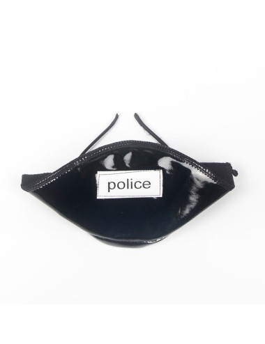 SUBBLIME - COSTUME POLIZIA BODY IN PIZZO NERO S/M