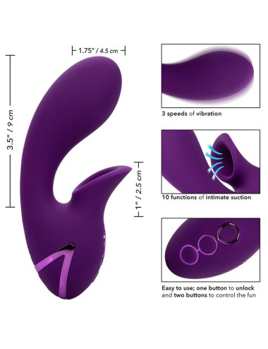 CALIFORNIA EXOTICS - STIMOLATORE HEARTBREAKER DI HUNTINGTON BEACH E VIOLA SUCKER DI CALIFORNIA DREAMING