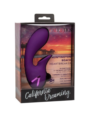 CALIFORNIA EXOTICS - STIMOLATORE HEARTBREAKER DI HUNTINGTON BEACH E VIOLA SUCKER DI CALIFORNIA DREAMING