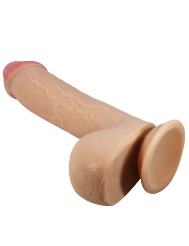 PRETTY LOVE - DILDO REALISTICO SERIE SLIDING SKIN CON VENTOSA SCORREVOLE DELLA PELLE FLESH 23