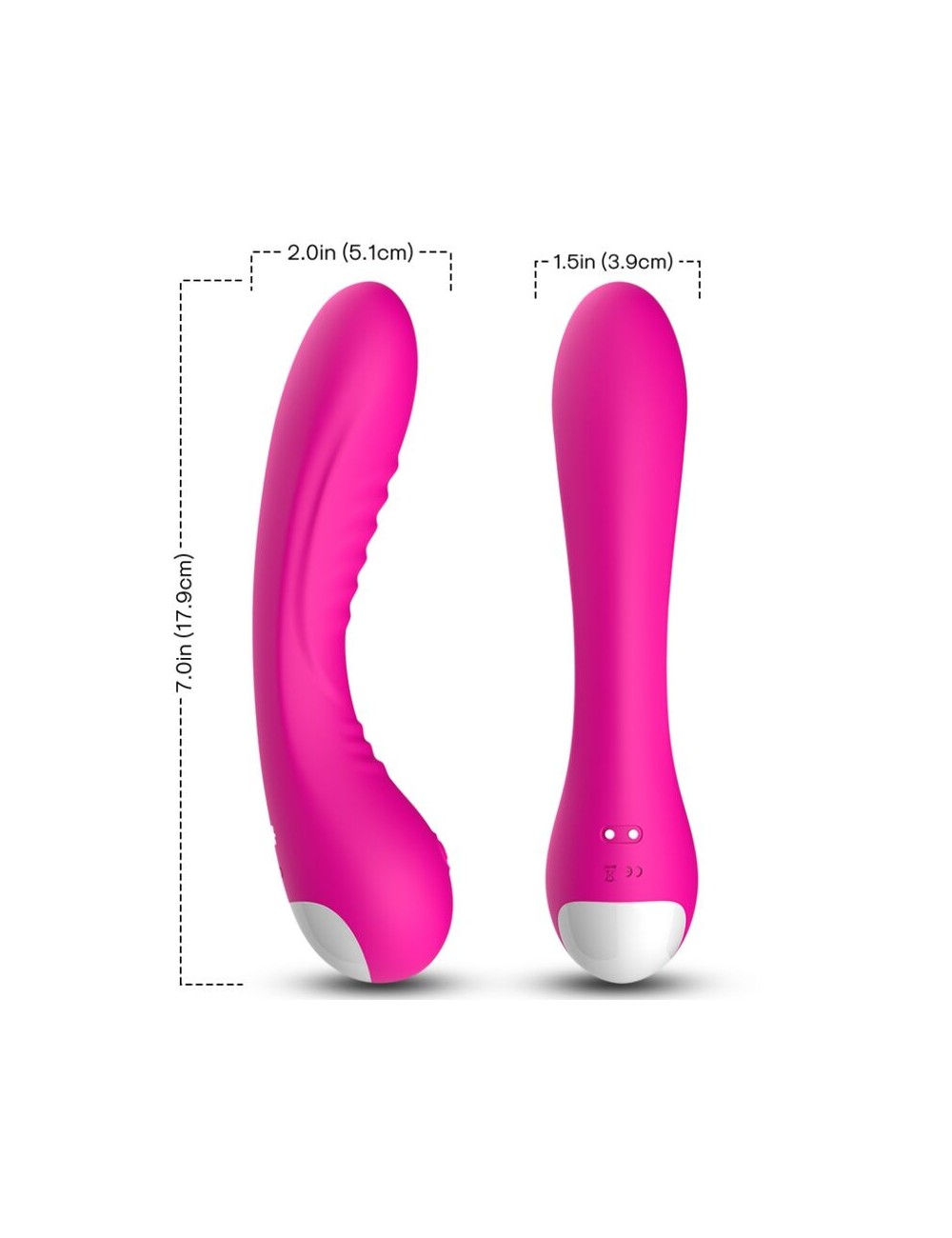 ARMONY - VIBRATORE LEGEND IN SILICONE FUCSIA