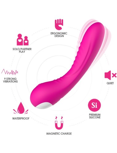 ARMONY - VIBRATORE LEGEND IN SILICONE FUCSIA