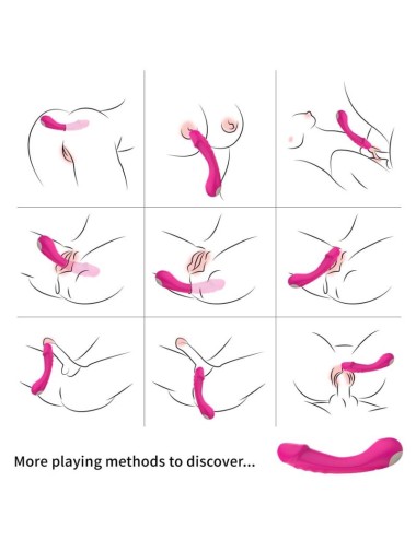 ARMONY - DILDO VIBRATORE G-SPOT IN SILICONE FUCSIA
