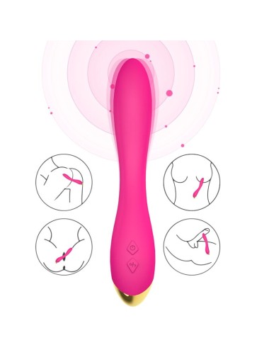 ARMONY - VIBRATORE FLAMINGO MULTIPOSIZIONE FUCSIA