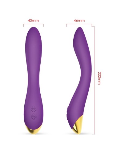 ARMONY - VIBRATORE FLAMINGO MULTIPOSIZIONE VIOLA