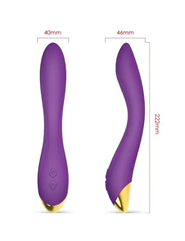 ARMONY - VIBRATORE FLAMINGO MULTIPOSIZIONE VIOLA