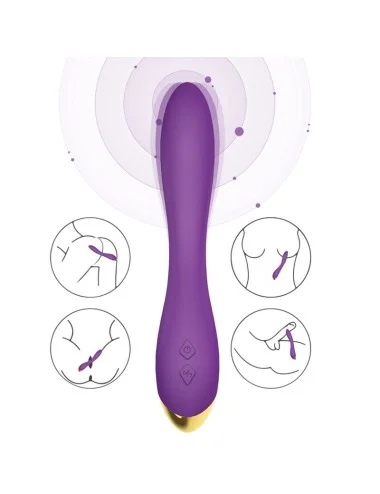 ARMONY - VIBRATORE FLAMINGO MULTIPOSIZIONE VIOLA