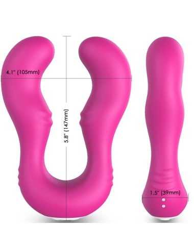 ARMONY - VIBRATORE SERAPH DOPPIO TELECOMANDO FUCSIA