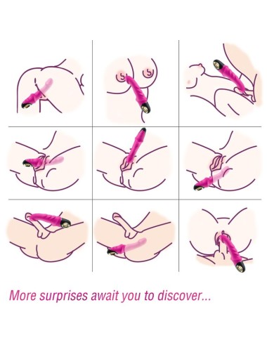 ARMONY - JOYBLADE DILDO VIBRATORE ROTATORE FUCSIA