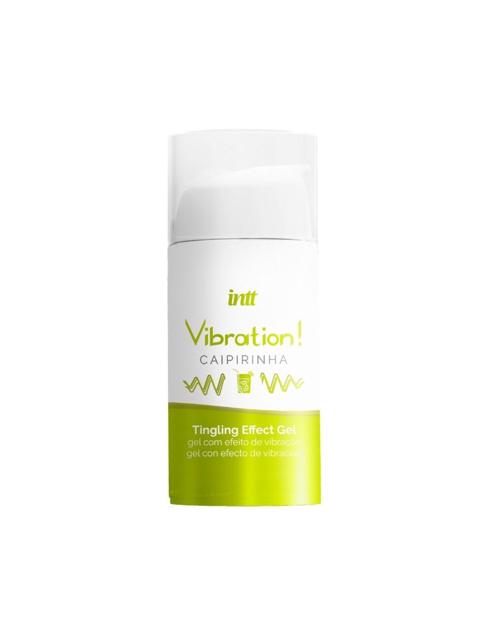 INTT - POTENTE STIMOLANTE INTIMO CAIPIRINHA GEL VIBRATORE LIQUIDO 15 ML