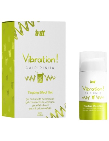 INTT - POTENTE STIMOLANTE INTIMO CAIPIRINHA GEL VIBRATORE LIQUIDO 15 ML