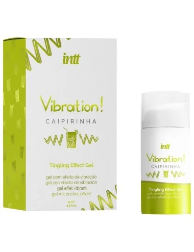 INTT - POTENTE STIMOLANTE INTIMO CAIPIRINHA GEL VIBRATORE LIQUIDO 15 ML