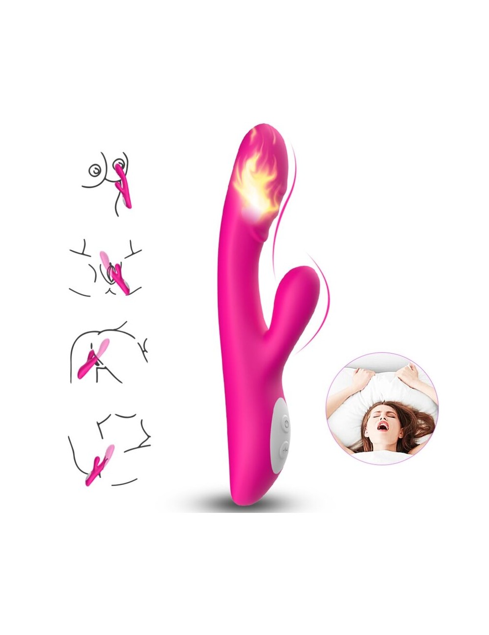 ARMONY - VIBRATORE SPARK EFFETTO CALORE FUCSIA