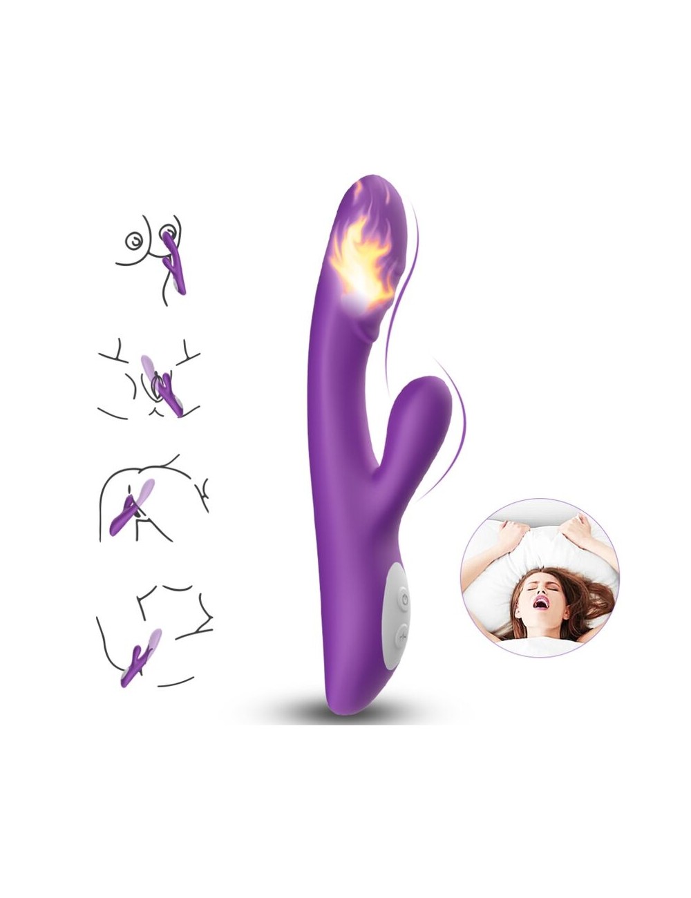 ARMONY - VIBRATORE SPARK EFFETTO CALORE VIOLA