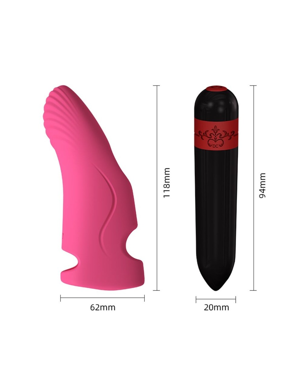ARMONY - AURORA VIBRATORE FINGER FUCSIA