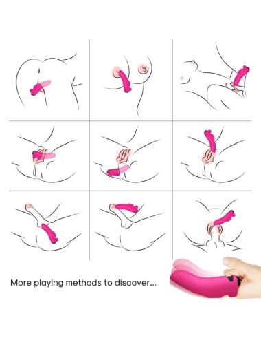 ARMONY - AURORA VIBRATORE FINGER FUCSIA