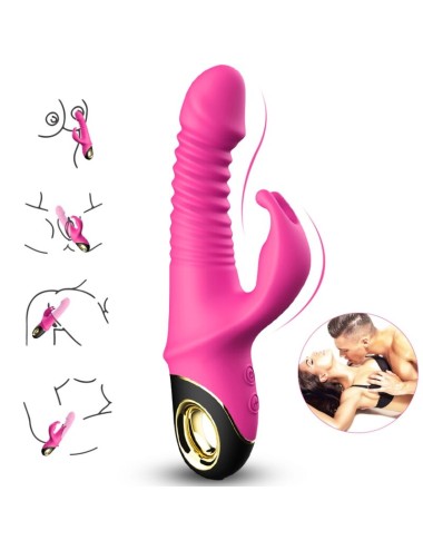 ARMONY - VIBRATORE ZING DILDO CONIGLIO FUCSIA