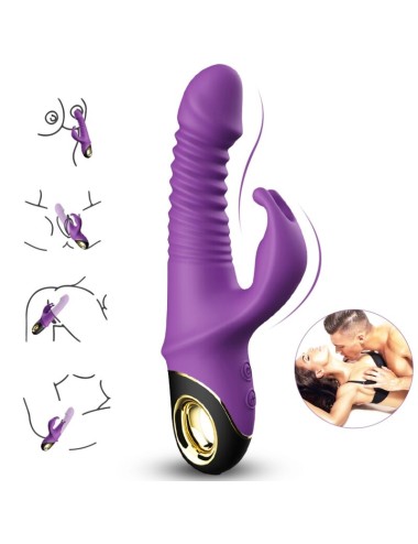 ARMONY - VIBRATORE ZING DILDO CONIGLIO VIOLA