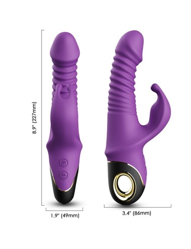 ARMONY - VIBRATORE ZING DILDO CONIGLIO VIOLA