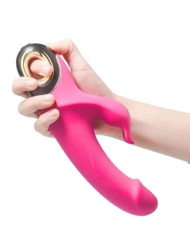 ARMONY - METEROR DILDO VIBRATORE RABBIT ROTATOR FUCSIA