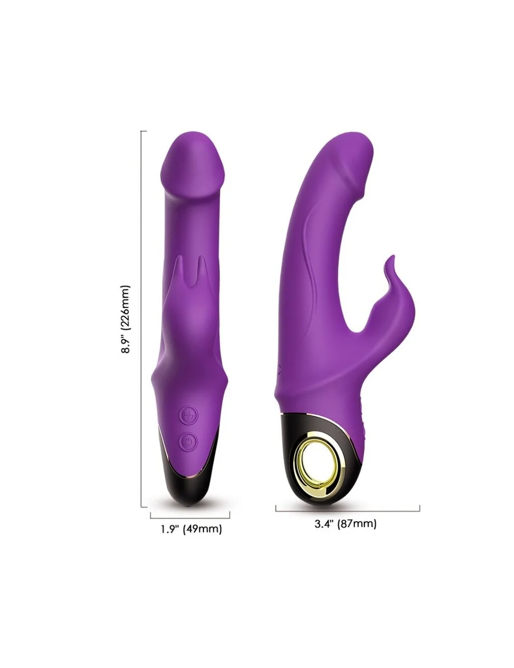 ARMONY - VIBRATORE DILDO METEROR RABBIT ROTATOR VIOLA ARMONY - VIBRATORE DILDO METEROR RABBIT ROTATOR VIOLA