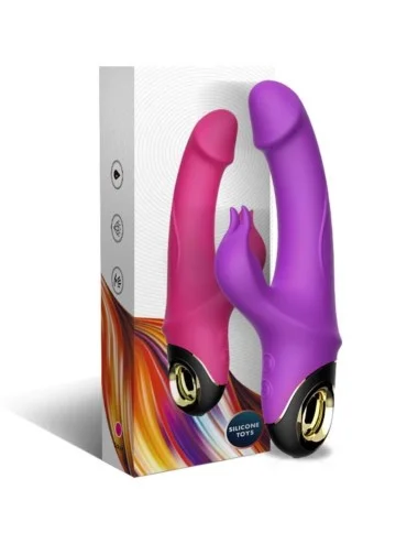 ARMONY - VIBRATORE DILDO METEROR RABBIT ROTATOR VIOLA