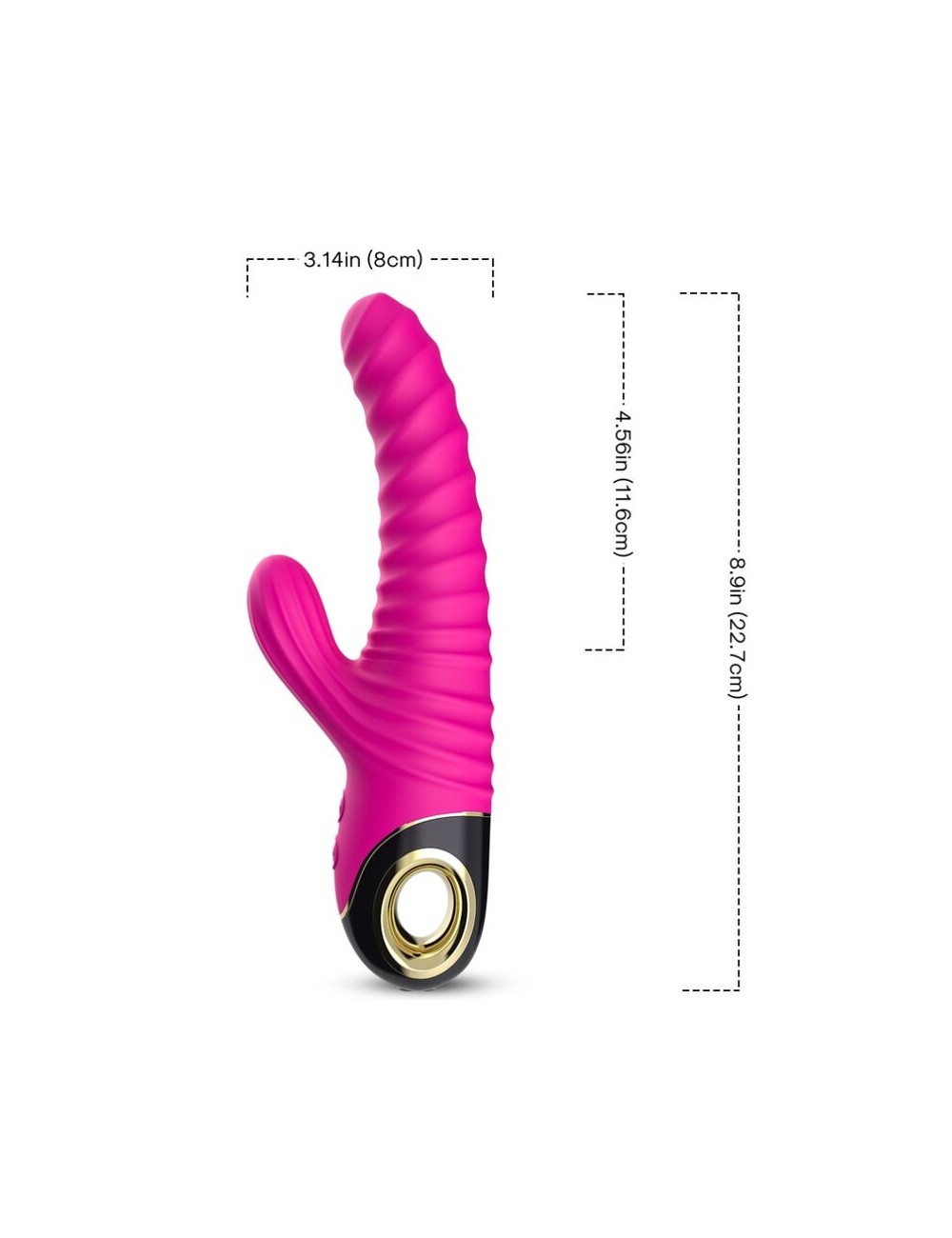 ARMONY - VIBRATORE ETERNITY IN SILICONE FUCSIA ARMONY - VIBRATORE ETERNITY IN SILICONE FUCSIA