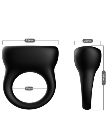 ARMONY - ANELLO VIBRATORE NERO