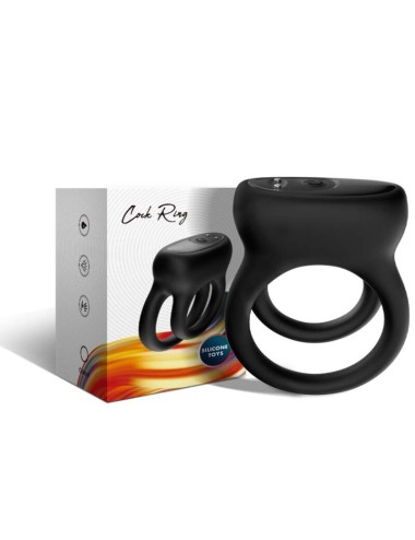 ARMONY - VIBRATORE DOPPIO ANELLO NERO