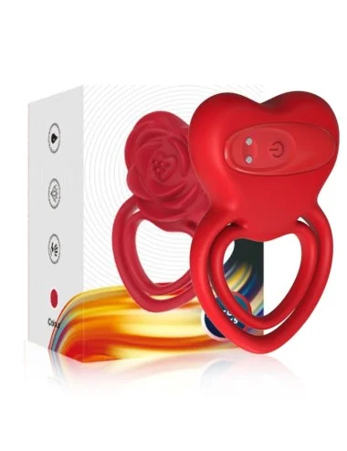 ARMONY - ANELLO VIBRATORE CUORE ROSSO