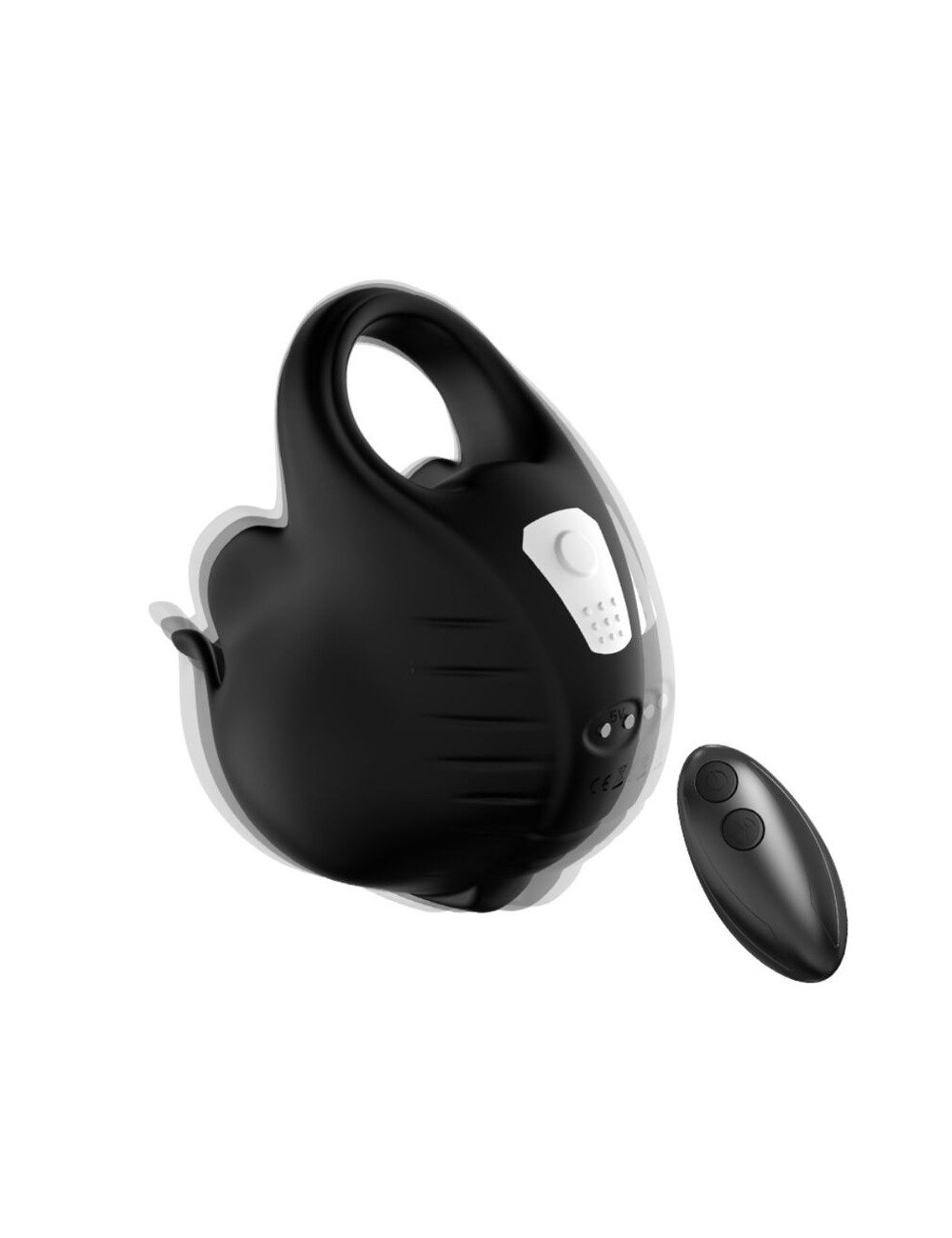 ARMONY - ANELLO VIBRATORE PER COPPE TELECOMANDO NERO ARMONY - ANELLO VIBRATORE PER COPPE TELECOMANDO NERO