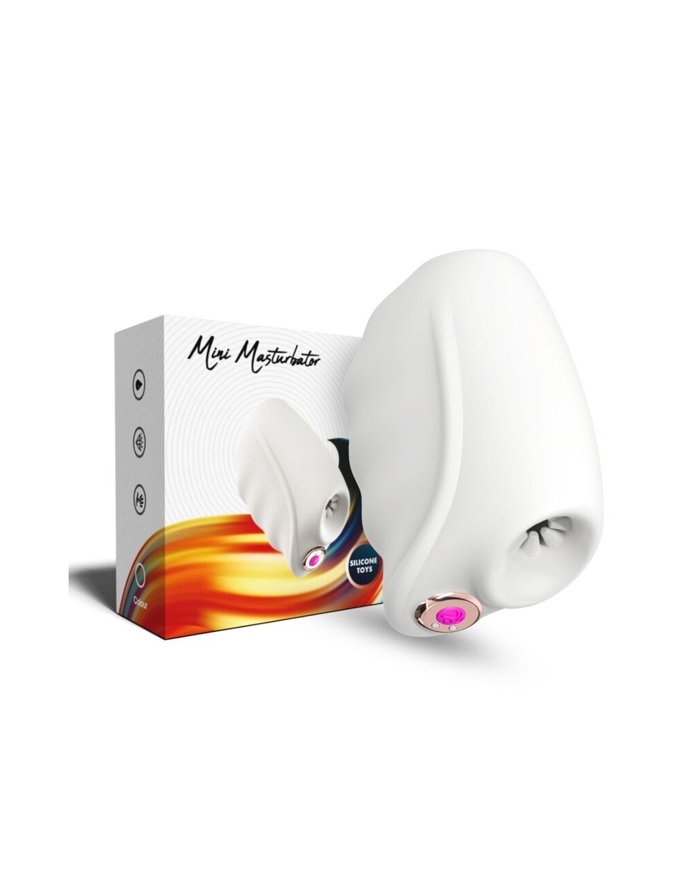 ARMONY - MASTURBATORE MAESTRO E VIBRATORE TRASPARENTE