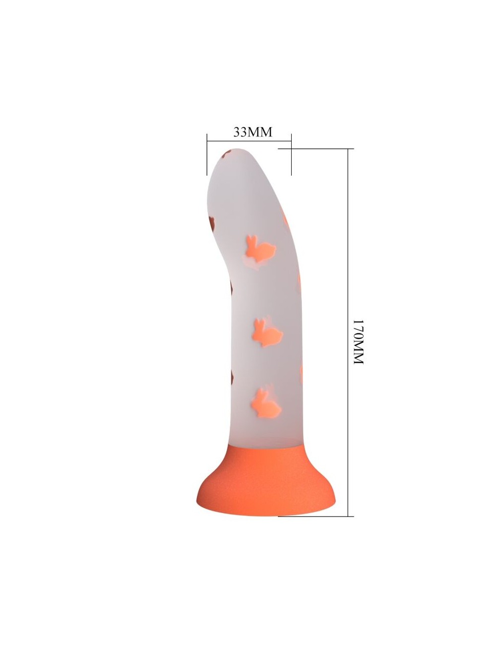 PRETTY LOVE - DILDO MAGICO NIGHTFALL SENZA VIBRAZIONI ARANCIO LUMINOSO PRETTY LOVE - DILDO MAGICO NIGHTFALL SENZA VIBRAZIONI ARANCIO LUMINOSO
