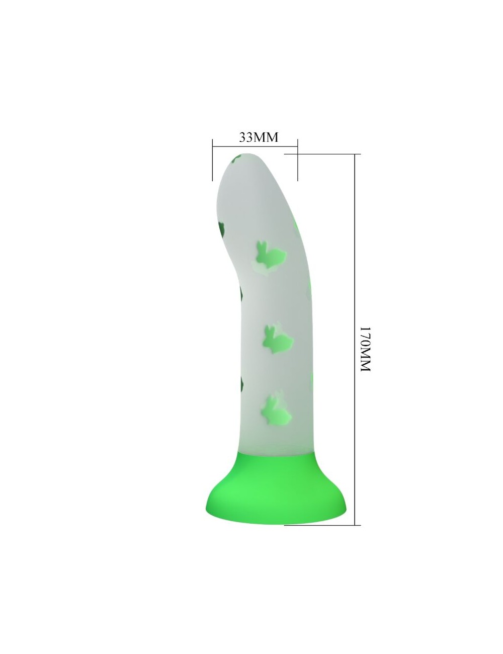 PRETTY LOVE - DILDO MAGICO NIGHTFALL SENZA VIBRAZIONI VERDE LUMINOSO PRETTY LOVE - DILDO MAGICO NIGHTFALL SENZA VIBRAZIONI VERDE LUMINOSO