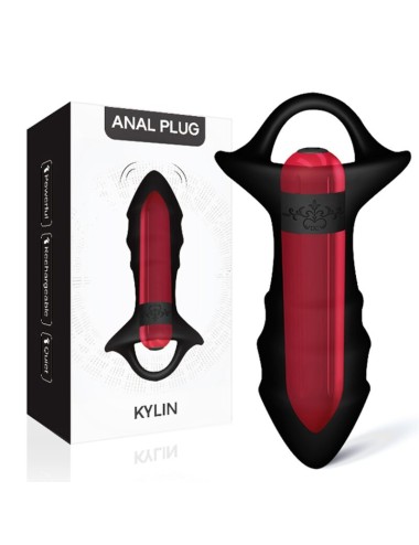 ARMONY - VIBRATORE A DITA KYLIN E TELECOMANDO CON PRESA ANALE NERO