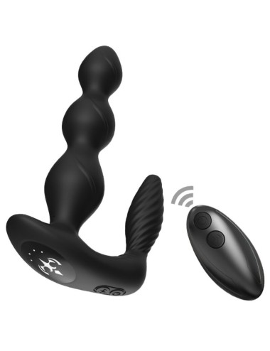 ARMONY - VIBRATORE E STIMOLATORE MANFUN PLUG ANALE TELECOMANDO NERO