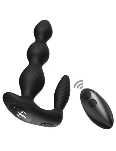 ARMONY - VIBRATORE E STIMOLATORE MANFUN PLUG ANALE TELECOMANDO NERO