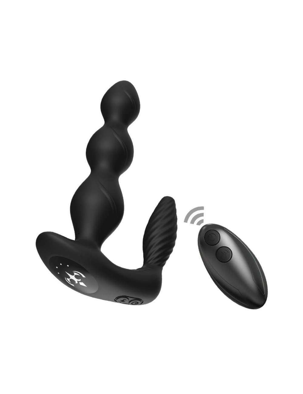 ARMONY - VIBRATORE E STIMOLATORE MANFUN PLUG ANALE TELECOMANDO NERO ARMONY - VIBRATORE E STIMOLATORE MANFUN PLUG ANALE TELECOMANDO NERO