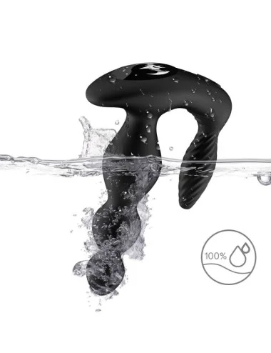 ARMONY - VIBRATORE E STIMOLATORE MANFUN PLUG ANALE TELECOMANDO NERO