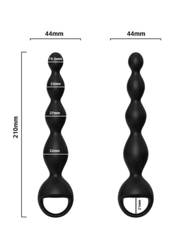 ARMONY - PLUG ANALE VIBRATORE FINGER NERO