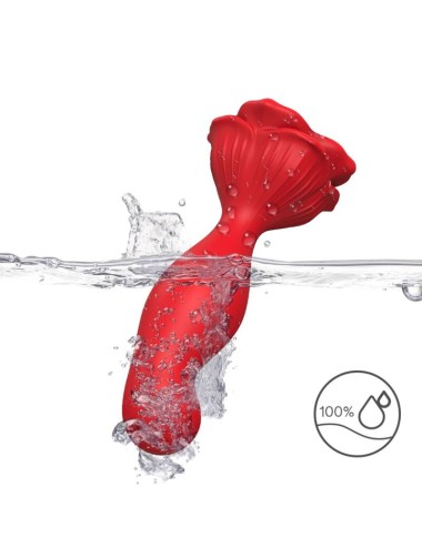 ARMONY - VIBRATORE ROSA E TELECOMANDO PLUG ANALE ROSSO